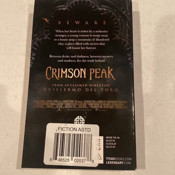 “Crimson Peak,” Paperback - Picture 2 of 2